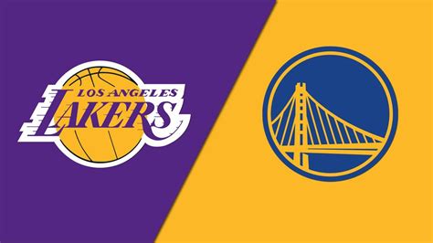 Los Angeles Lakers vs. Golden State Warriors .